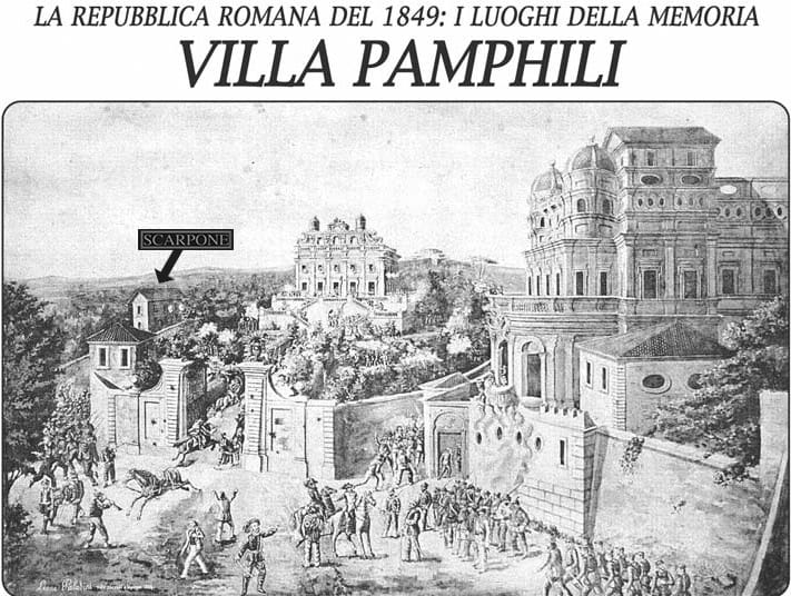 repubblica romana villa pamphili 1
