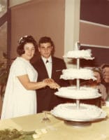 Gianni e Patrizia - il taglio della torta Gianni e Patrizia - il taglio della torta